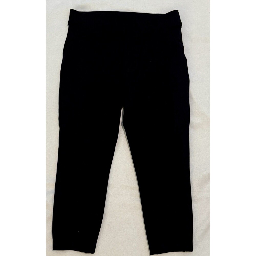 Spanx Black Business Leggings Size L Petite Pull On Stretch Pants